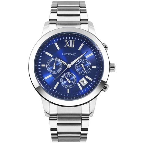 Zegarek Męski GIEWONT Apex Chrono GW6480-2 Chronograf Silver/Blue