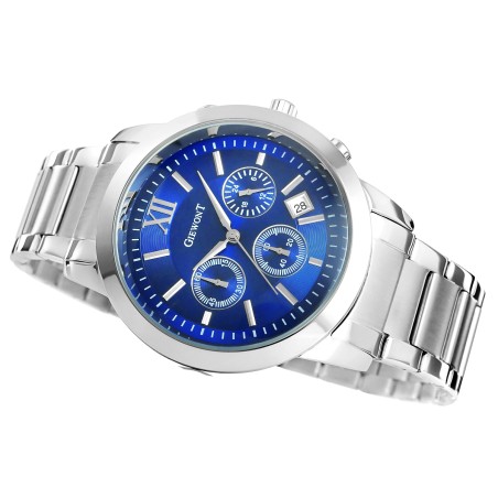 Zegarek Męski GIEWONT Apex Chrono GW6480-2 Chronograf Silver/Blue